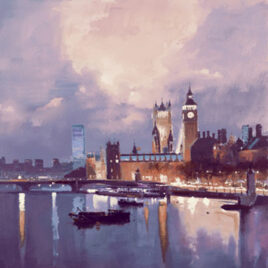 River Lights I By Peter Wileman