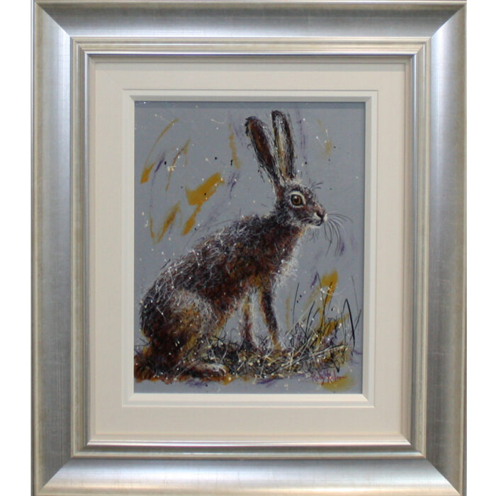 Alert Hare by Ruby Keller