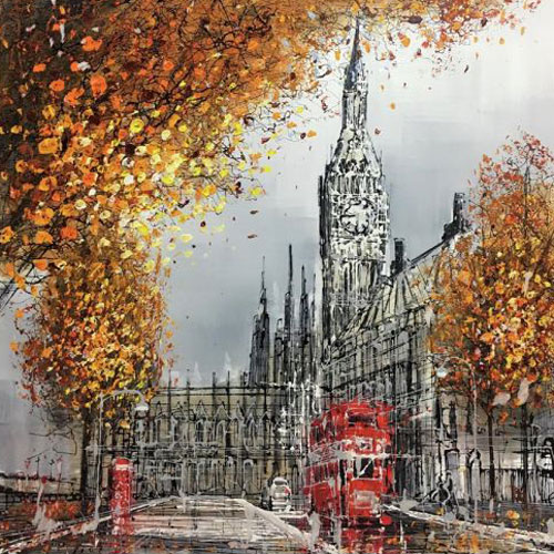 Nigel Cooke Cityscape Paintings