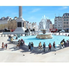 Trafalgar Square II, by Jo Quigley