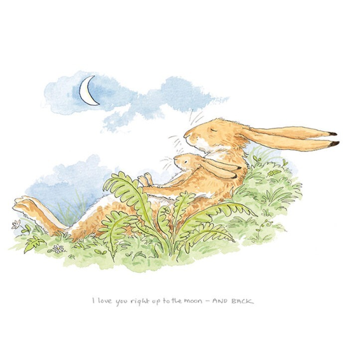 I Love you to the moon and back NO 2 , by Anita Jeram