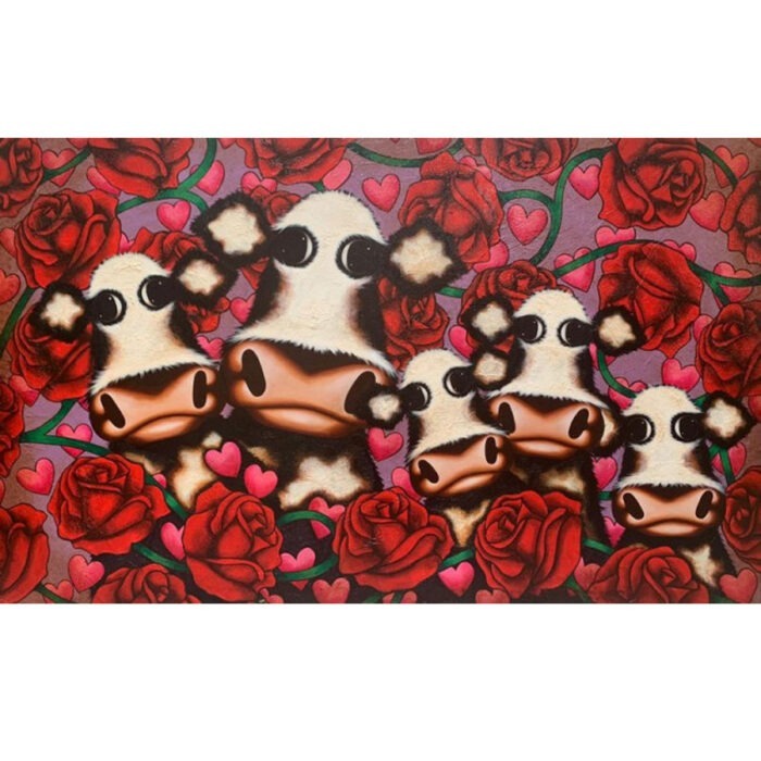 Bed of Roses, by Caroline Shotton