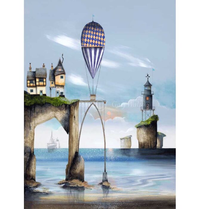 Balloon Cottages II, by Gary Walton