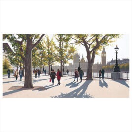 Early Autumn South Bank, by Jo Quigley