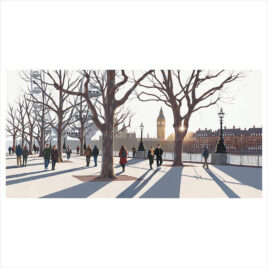 Sunset Over Parliament, by Jo Quigley