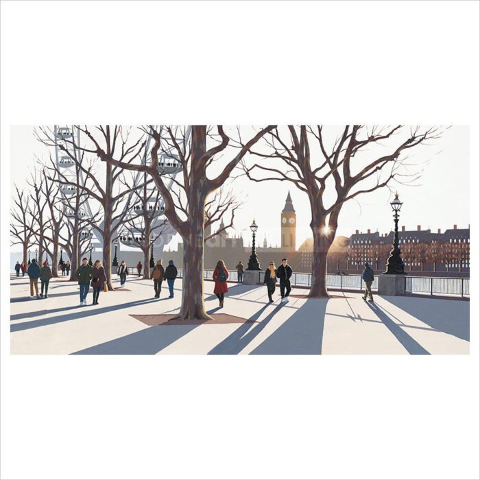 Sunset Over Parliament, by Jo Quigley